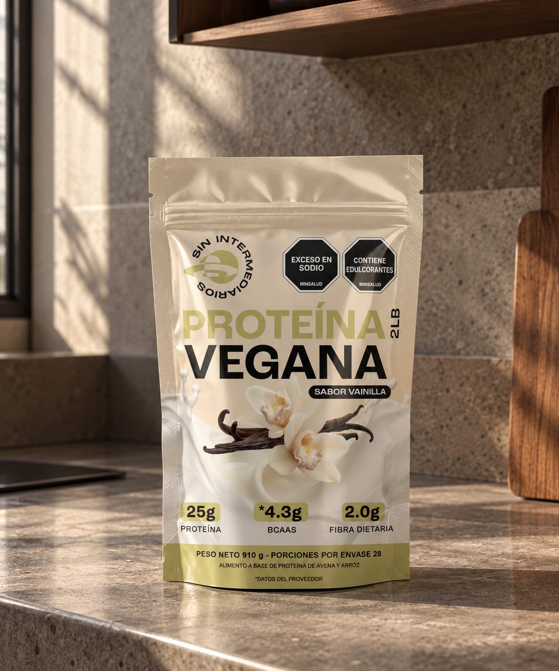 Customer photo review of Proteína Vegana