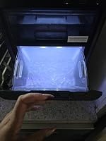 Customer photo review of Simzlife Nugget Ice Maker Countertop, 44Lbs/24H Pebble Ice Maker Machine, Self-Cleaning Pellet Ice Machine with Ice Scoop&Basket, Sonic Countertop Ice Machine for Home/Kitchen/Office(Black)
