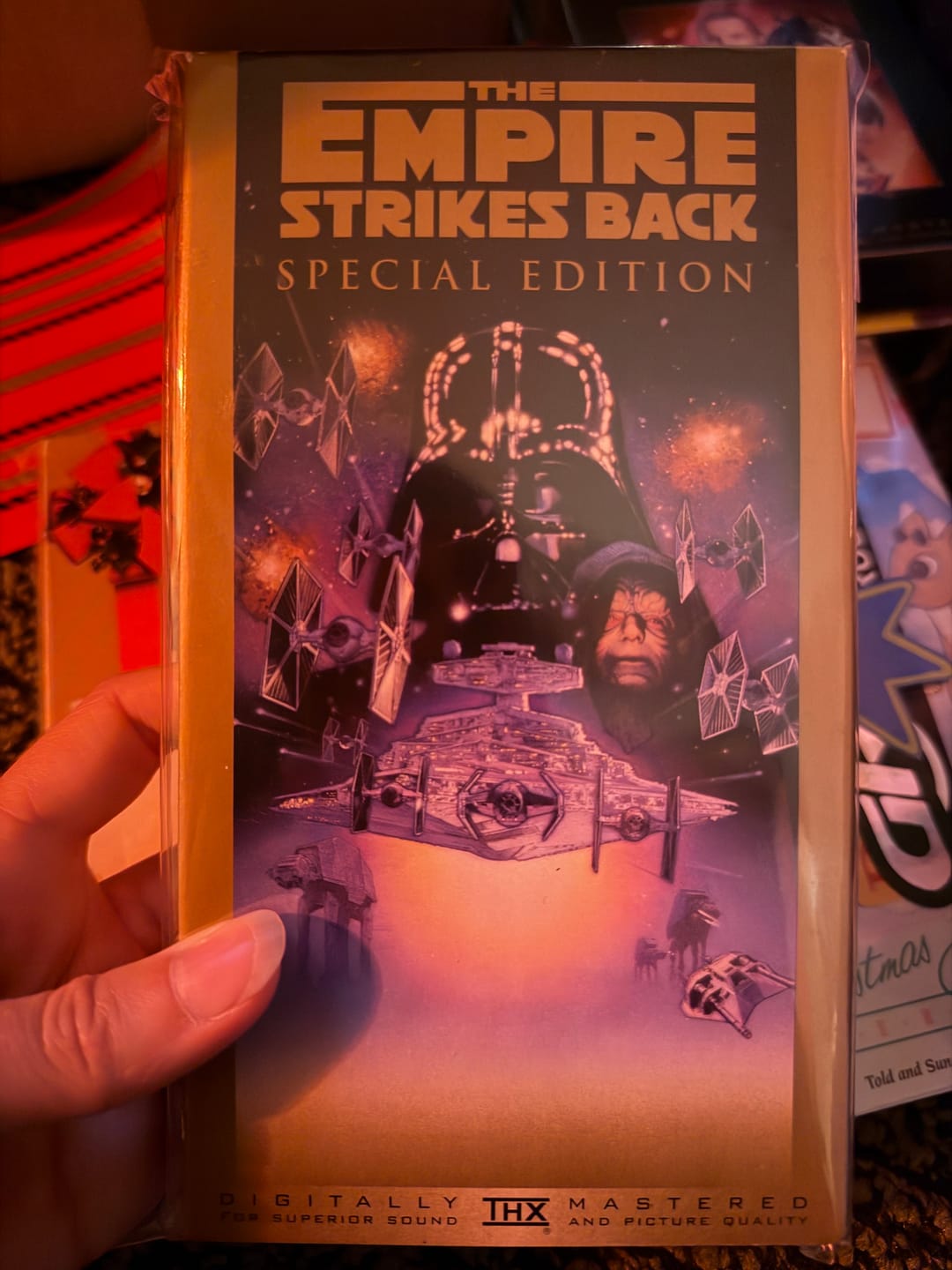 Customer photo review of Star Wars: Episode V - The Empire Strikes Back (Special Edition) VHS Tape