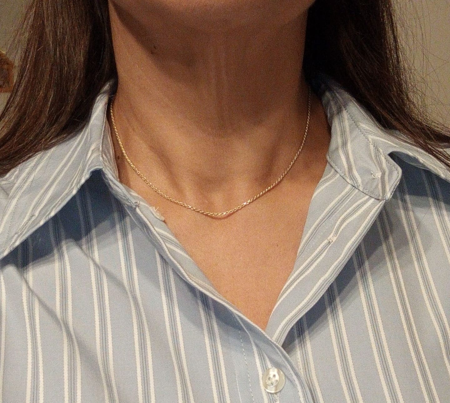 Customer photo review of Collana Fune Corda Slim 1,5 mm