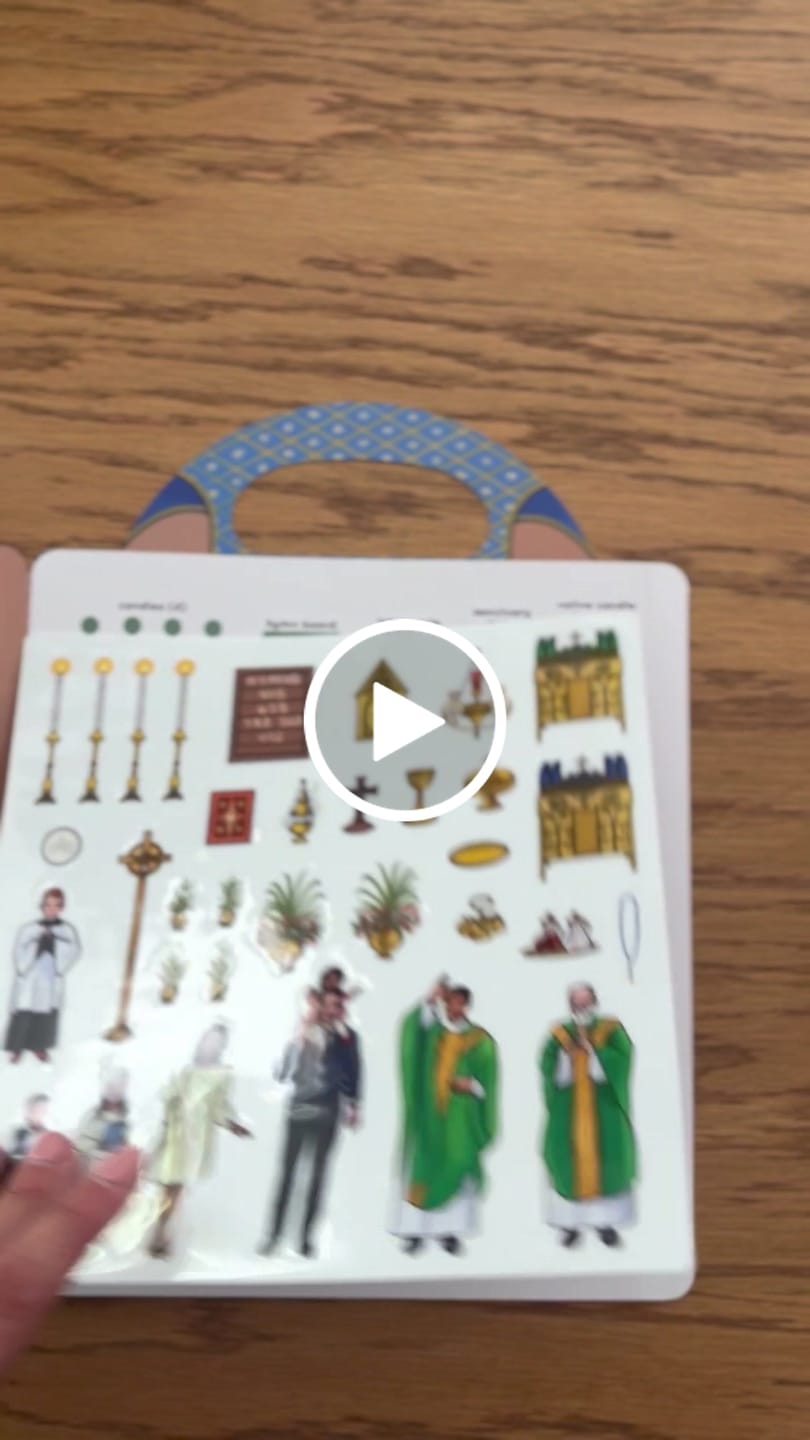 Customer video review of The Mass Reusable Sticker Book
