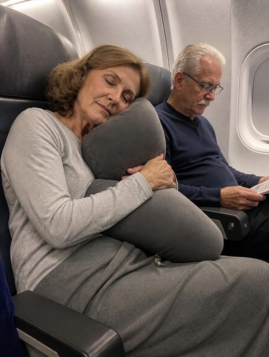 Customer photo review of NapTravel® - Sleep Pillow