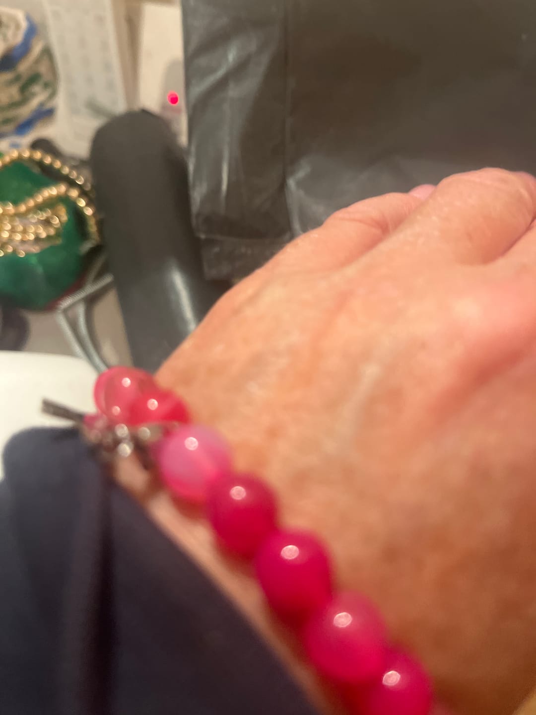 Customer photo review of »Emotionale Heilung« Blockadenlöser-Armband aus echten Achat-Steinen inkl. abgebrochenem Stern