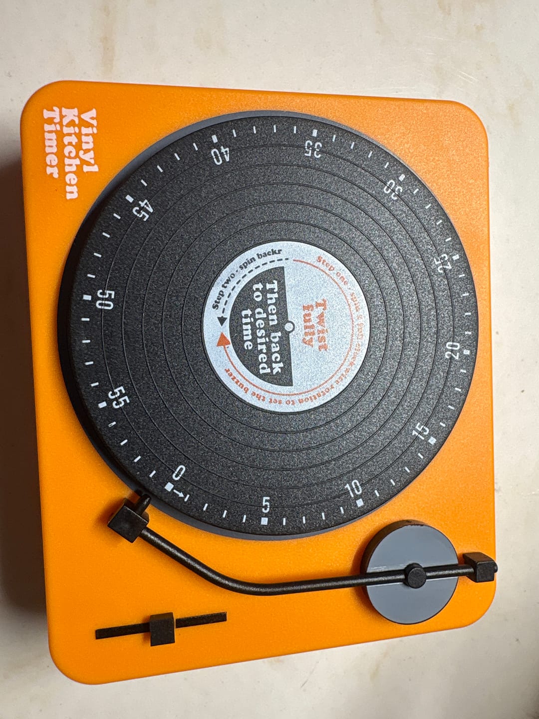 Customer photo review of Vinyl - Kitchen Timer
