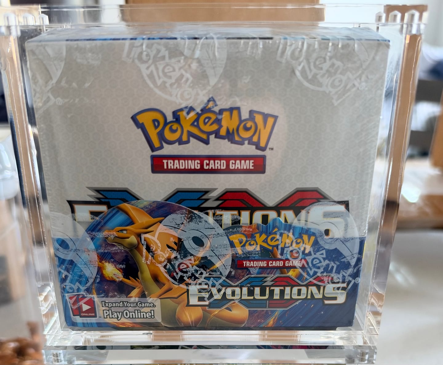 Customer photo review of XY Evolutions Booster Box