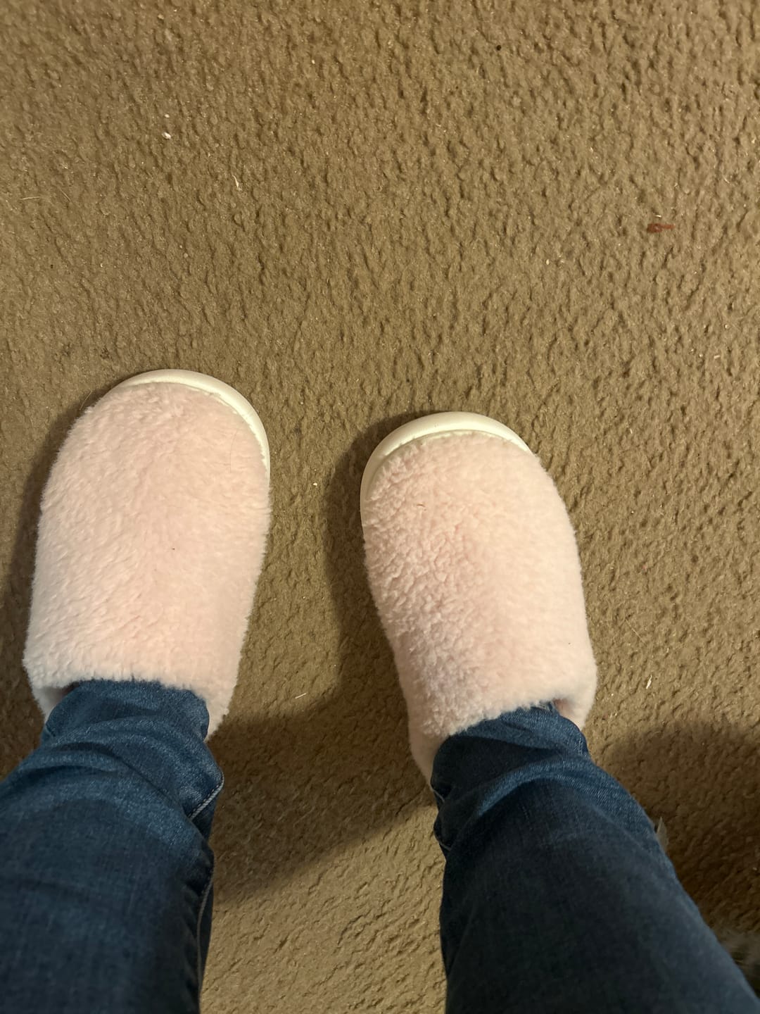Customer photo review of Nordic Plush Slippers