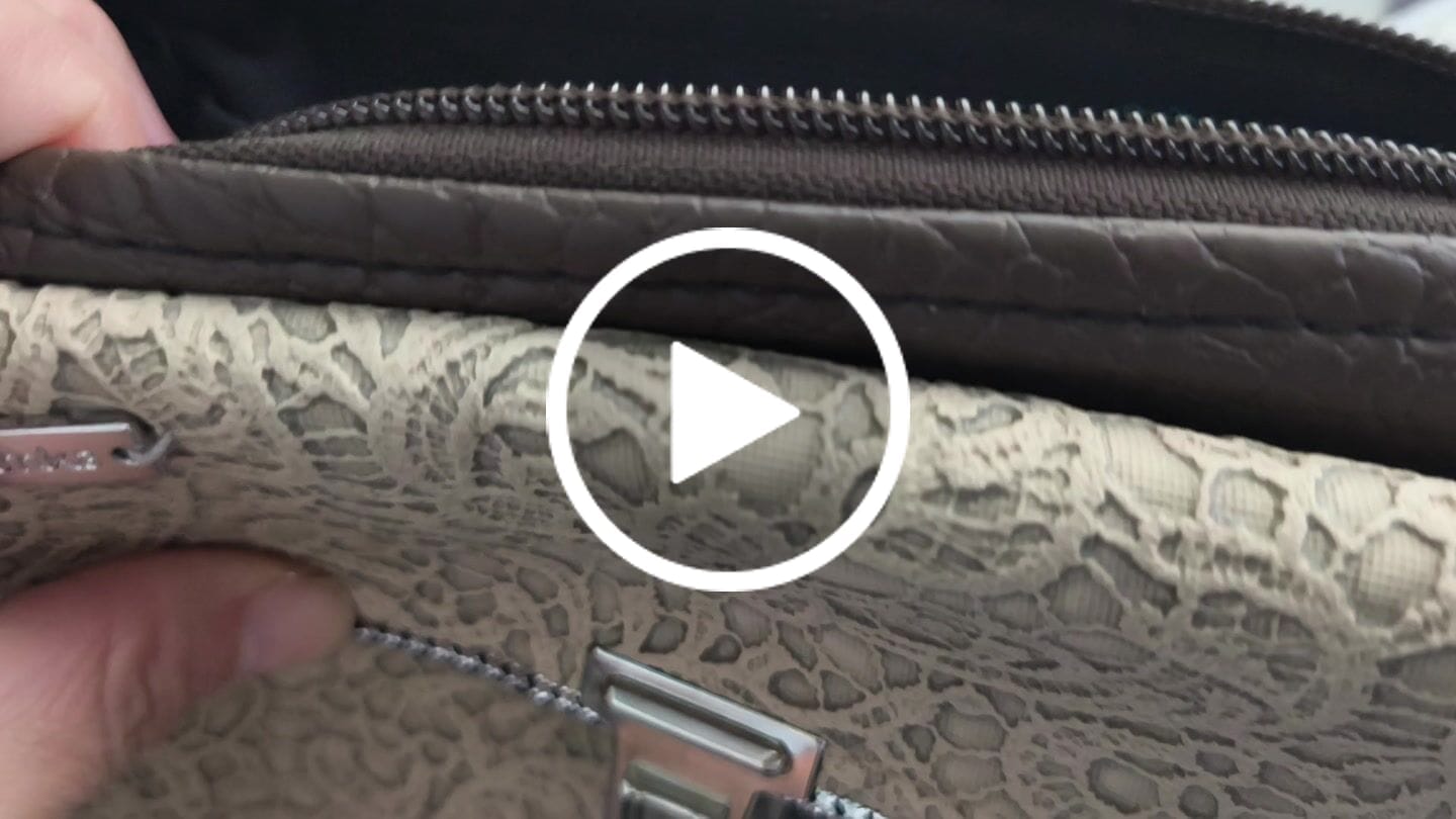 Customer video review of Riñonera Urban "Special Sand Top" · Pieza Única Núm. 19038
