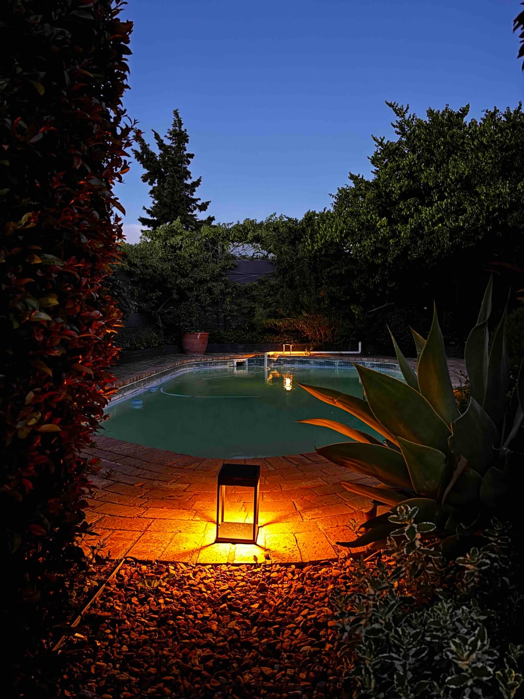 Customer photo review of Luxury Metal Solar Lantern
