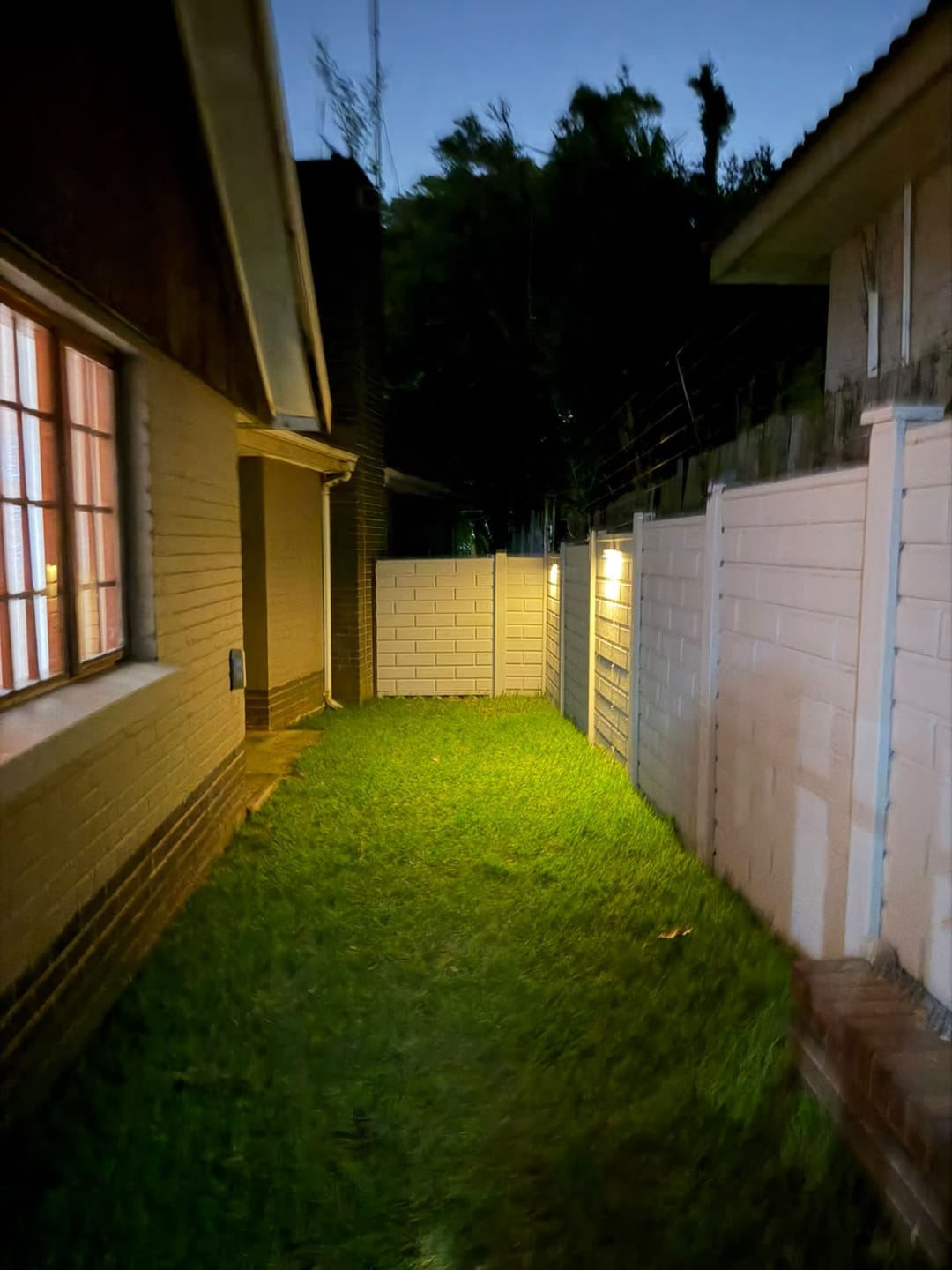 Customer photo review of Solar Wall Light with Motion Sensor