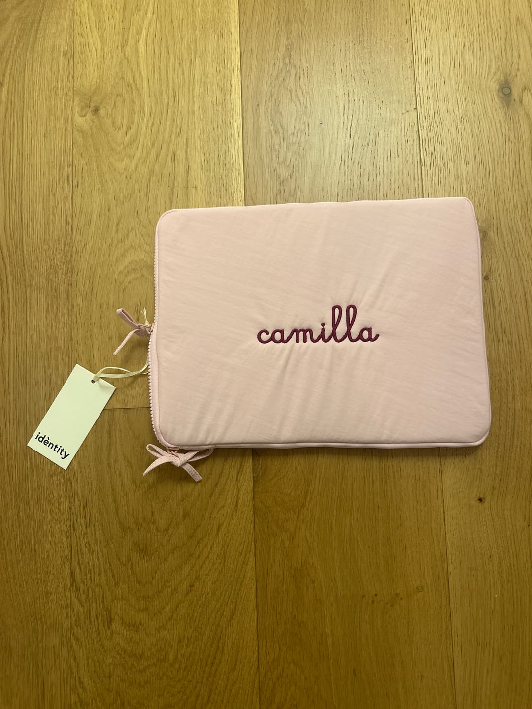 Customer photo review of Custodia PC in Nylon 13.3" - Rosa