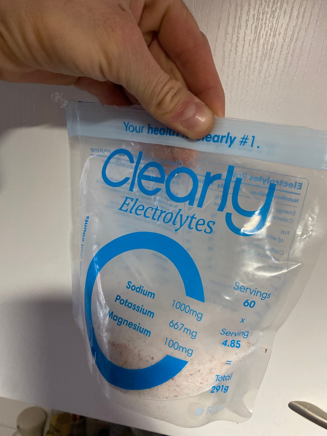 Customer photo review of Electrolytes