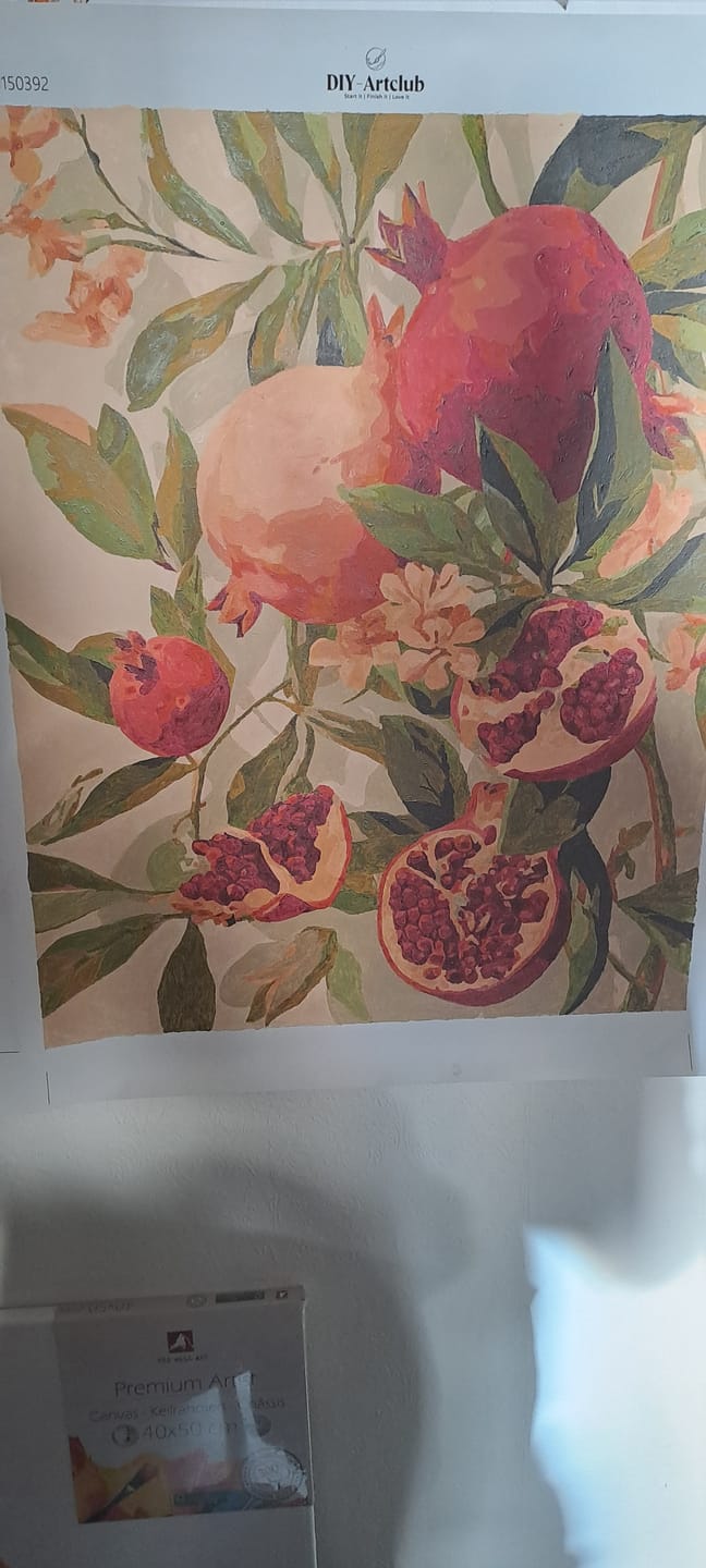 Customer photo review of Surprise Painting | Paint by Numbers