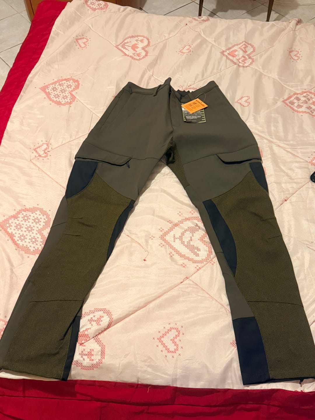 Customer photo review of Pantalone Masseria art 52 Verde