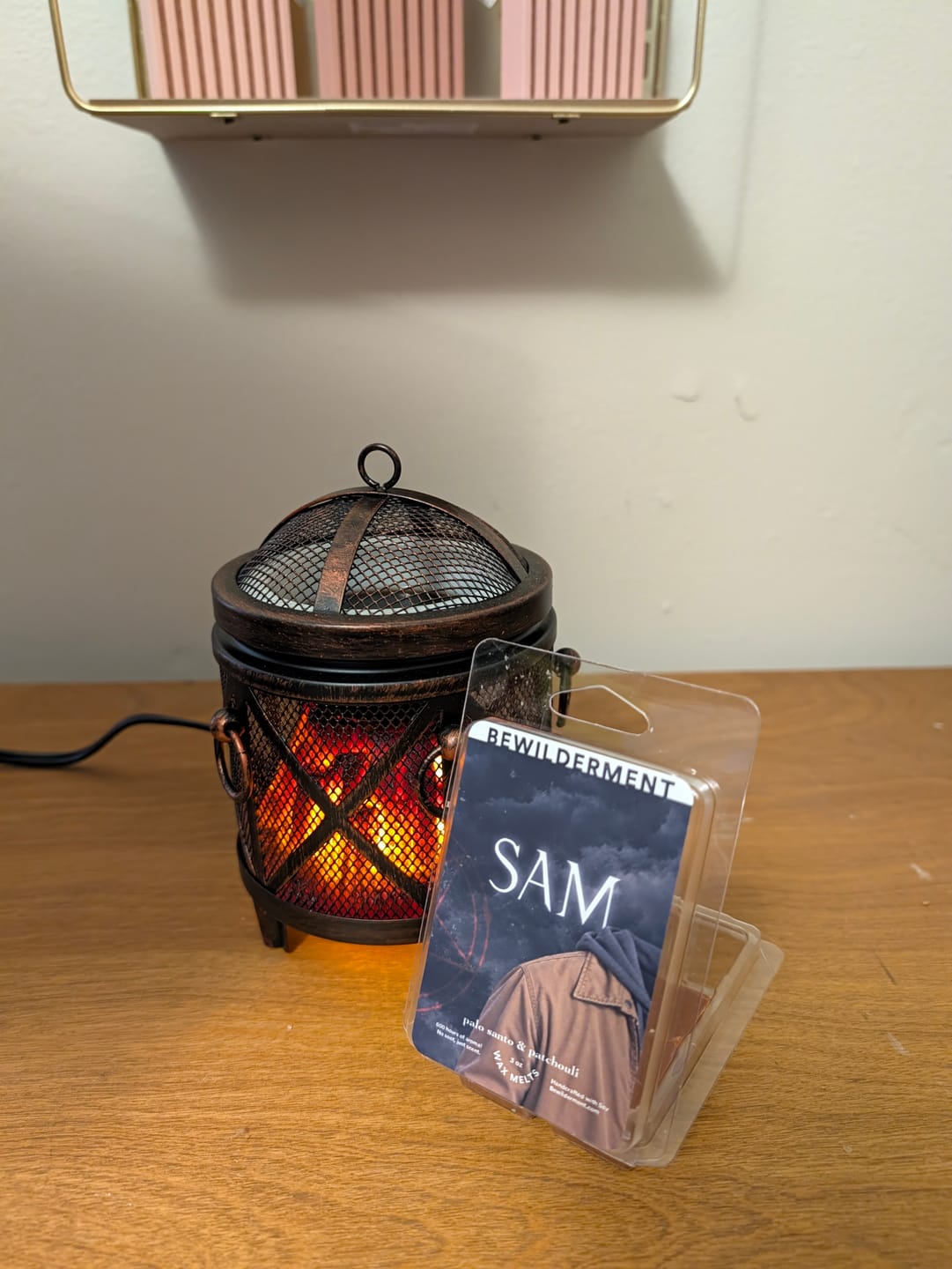Customer photo review of Sam Wax Melts
