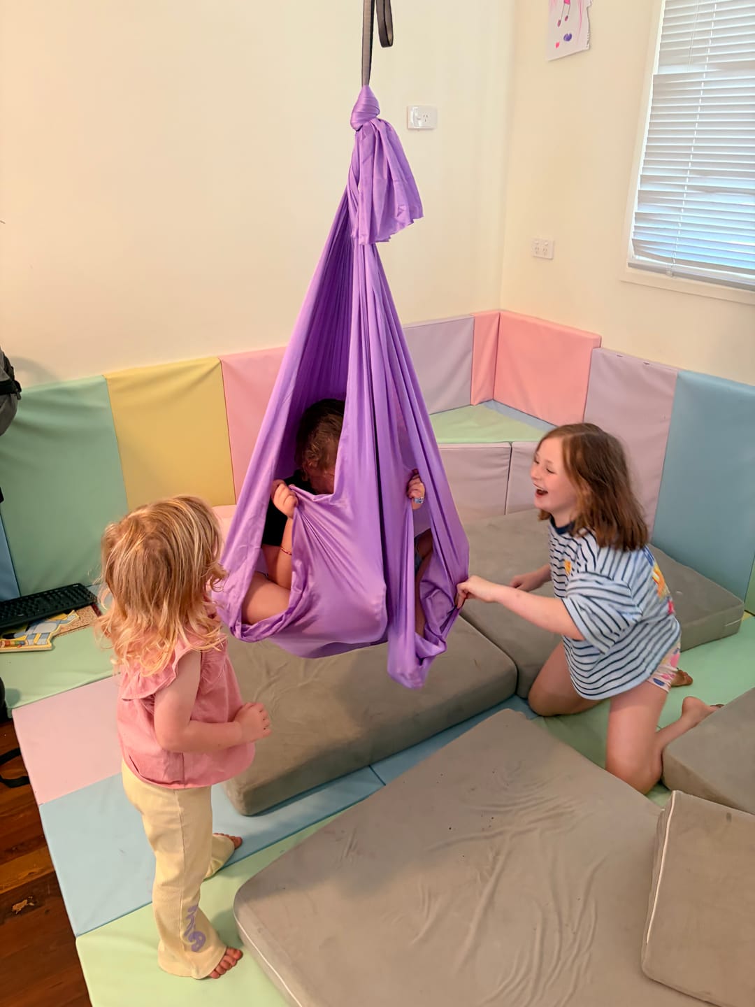 Customer photo review of NeuroCalm™ Premium Sensory Swing