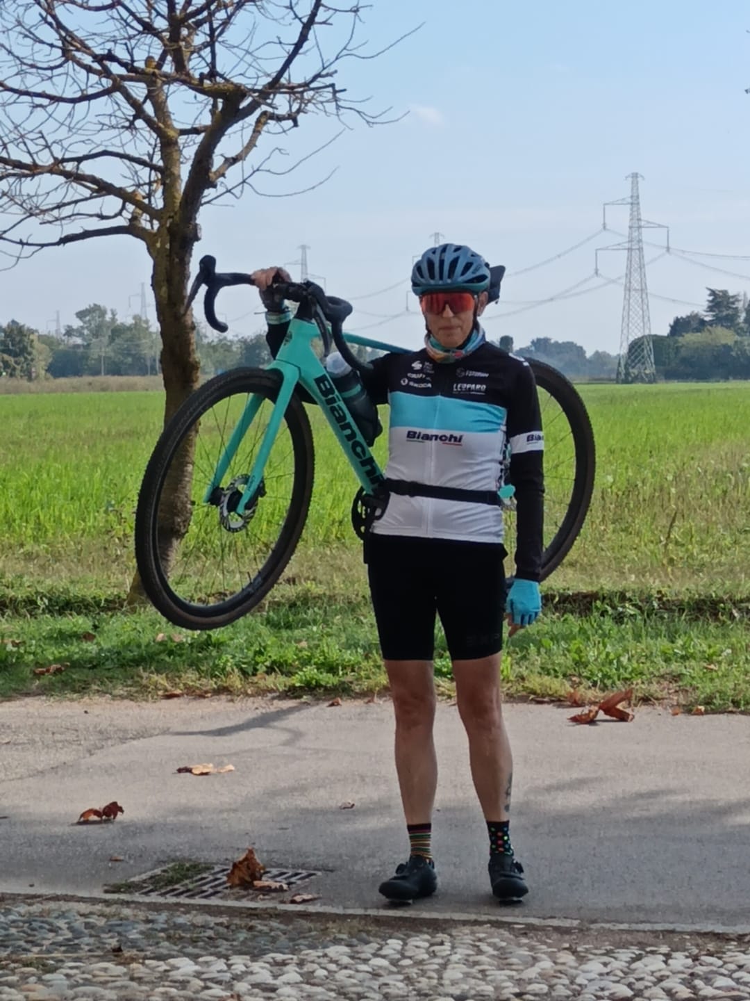Customer photo review of 2020 Bianchi Fleece Long Sleeves Jerseys