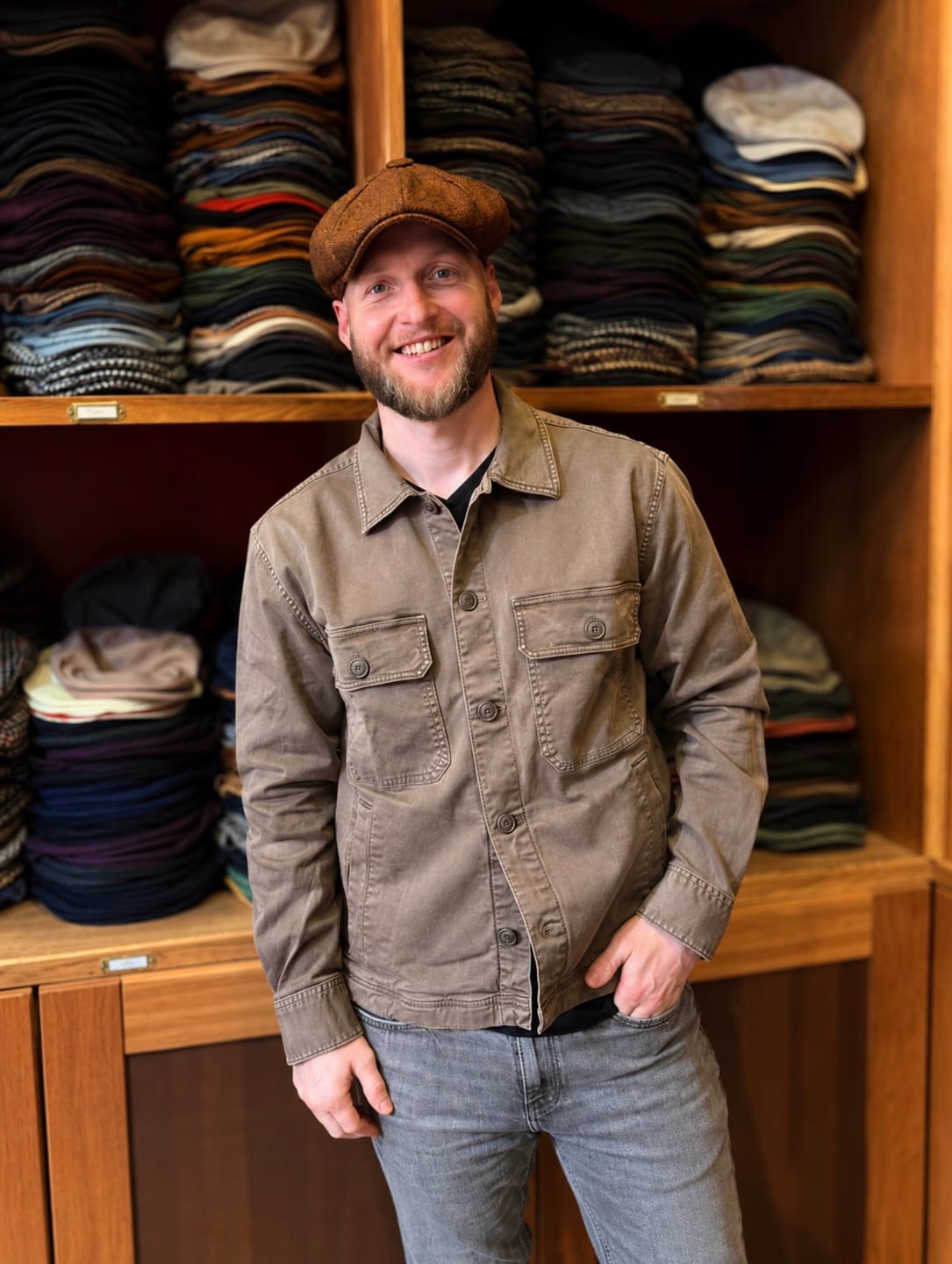Customer photo review of Hudson Bakerboy Cap