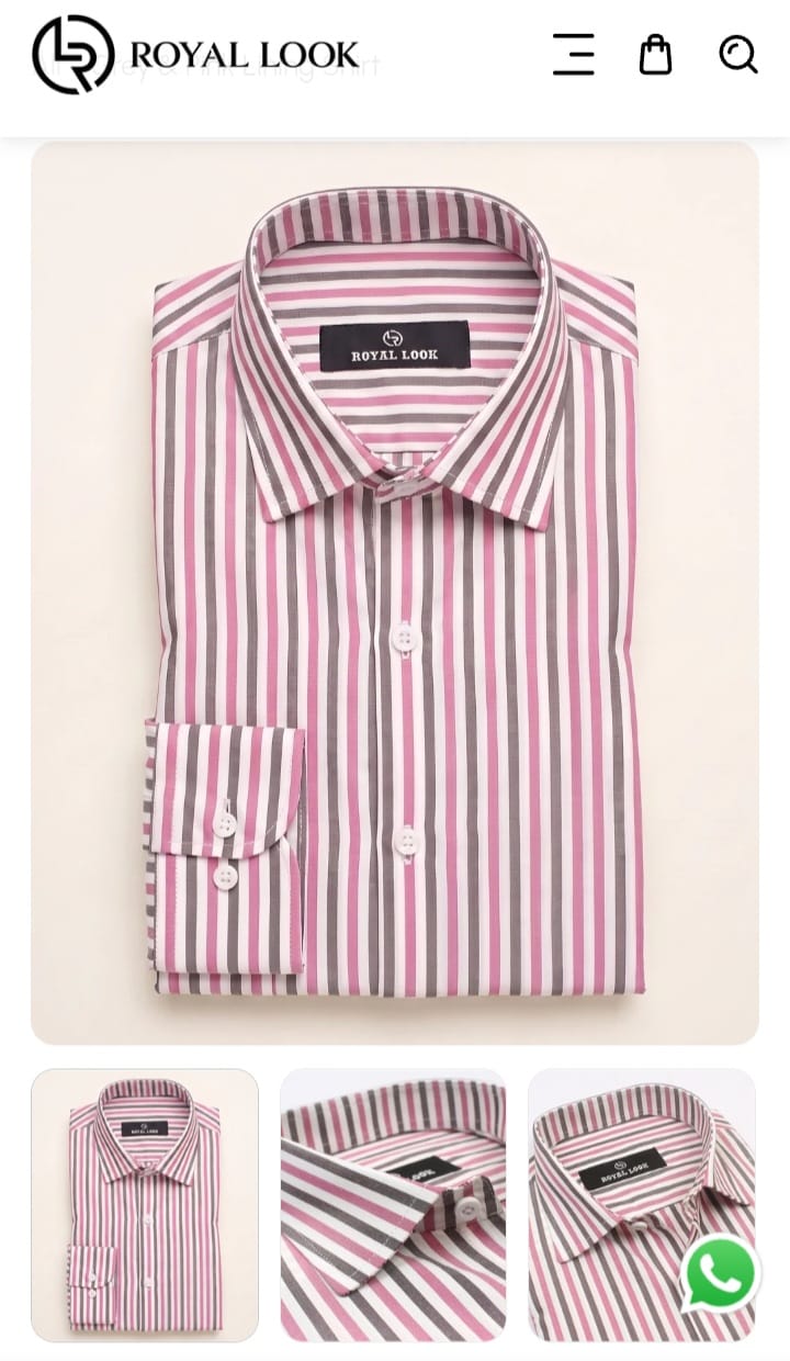 Customer photo review of Light Blue Plain Shirt