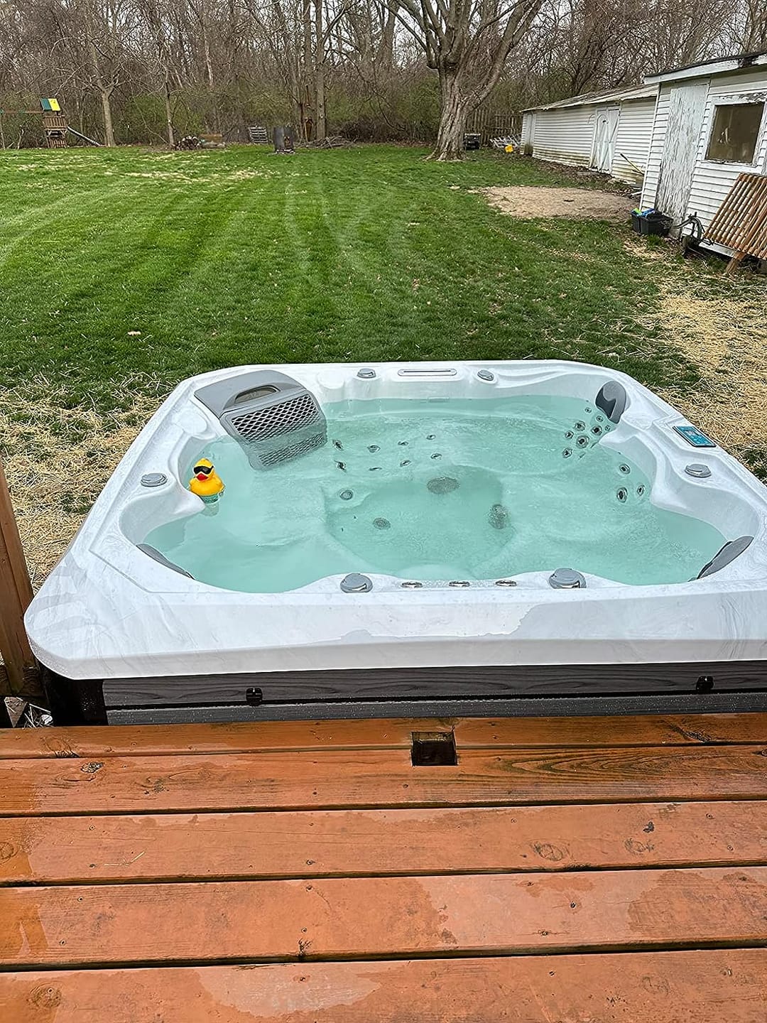 Customer photo review of Comfort Hot Tub 834