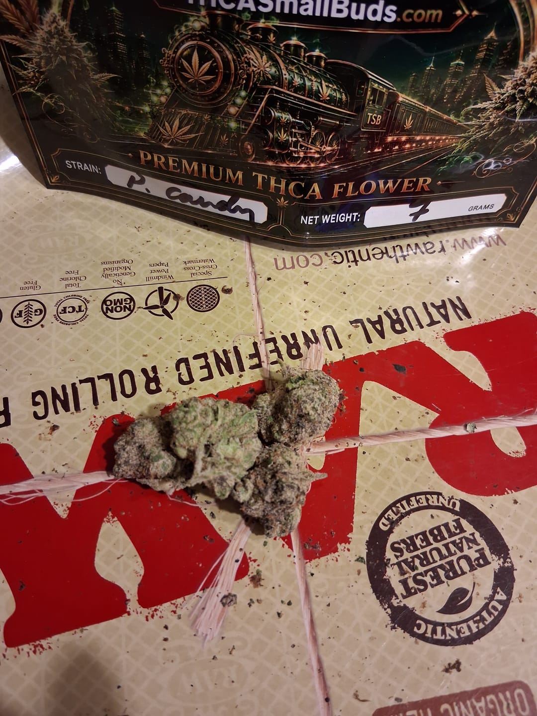 Customer photo review of Exotic Indoor Express THCA Flower (7 Grams)