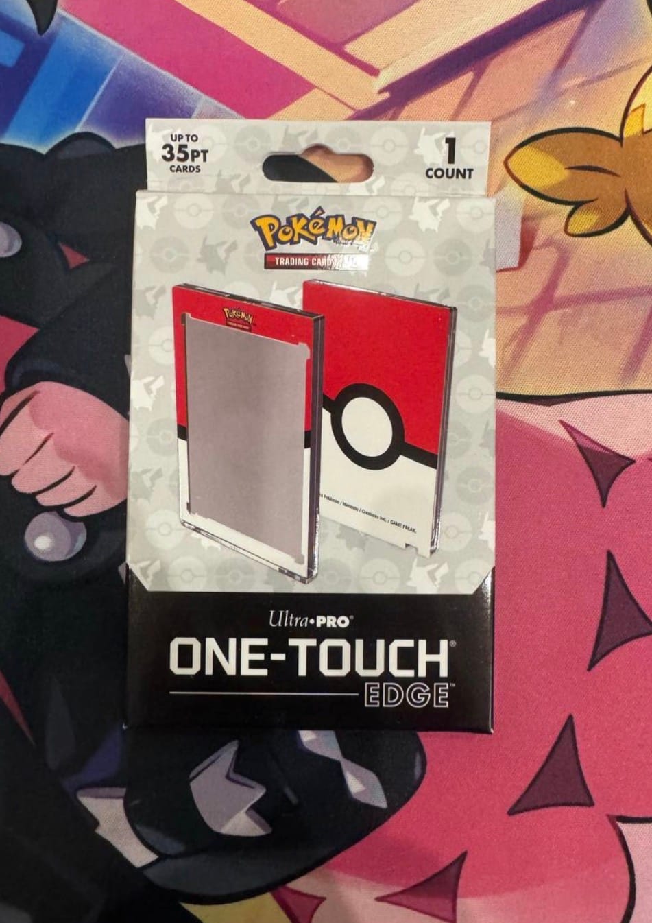 Customer photo review of Ultra Pro One Touch Edge Poke Ball