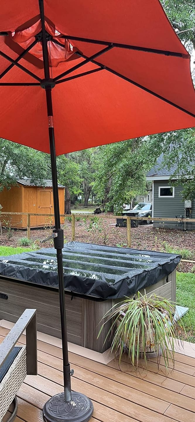 Customer photo review of Comfort Hot Tub 816