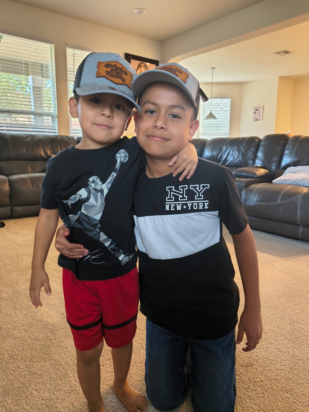Customer photo review of Richardson 112 Custom Leather Patch Hats