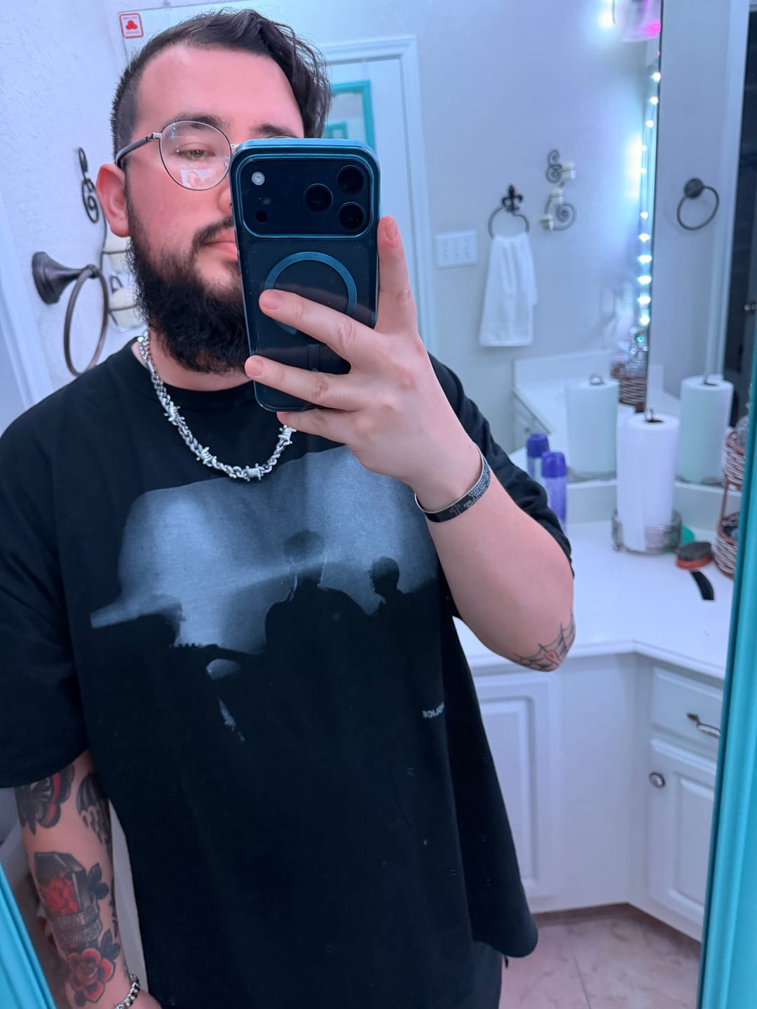 Customer photo review of Barb Cuban Chain