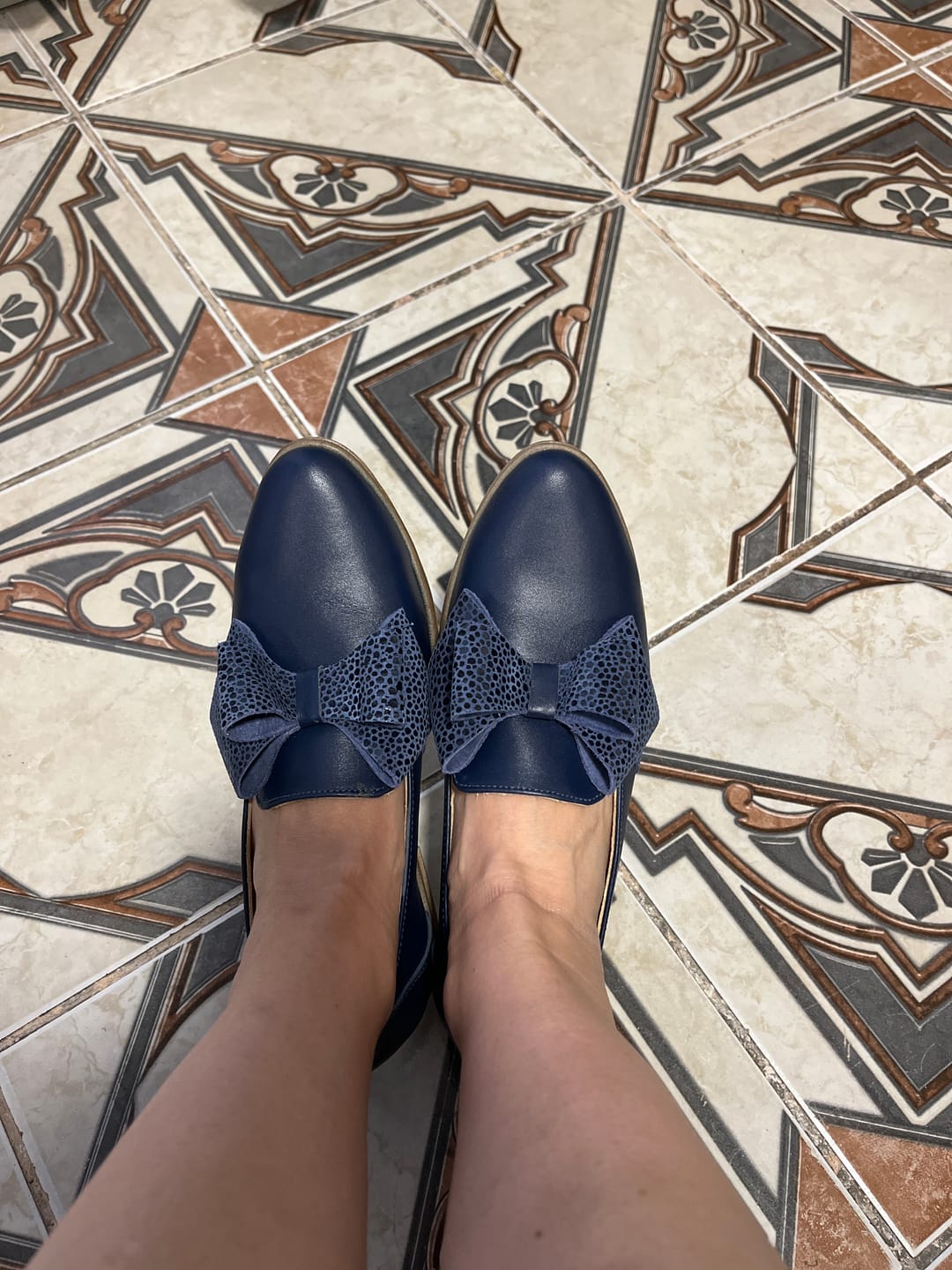Customer photo review of Mocasín Rosita Amatista