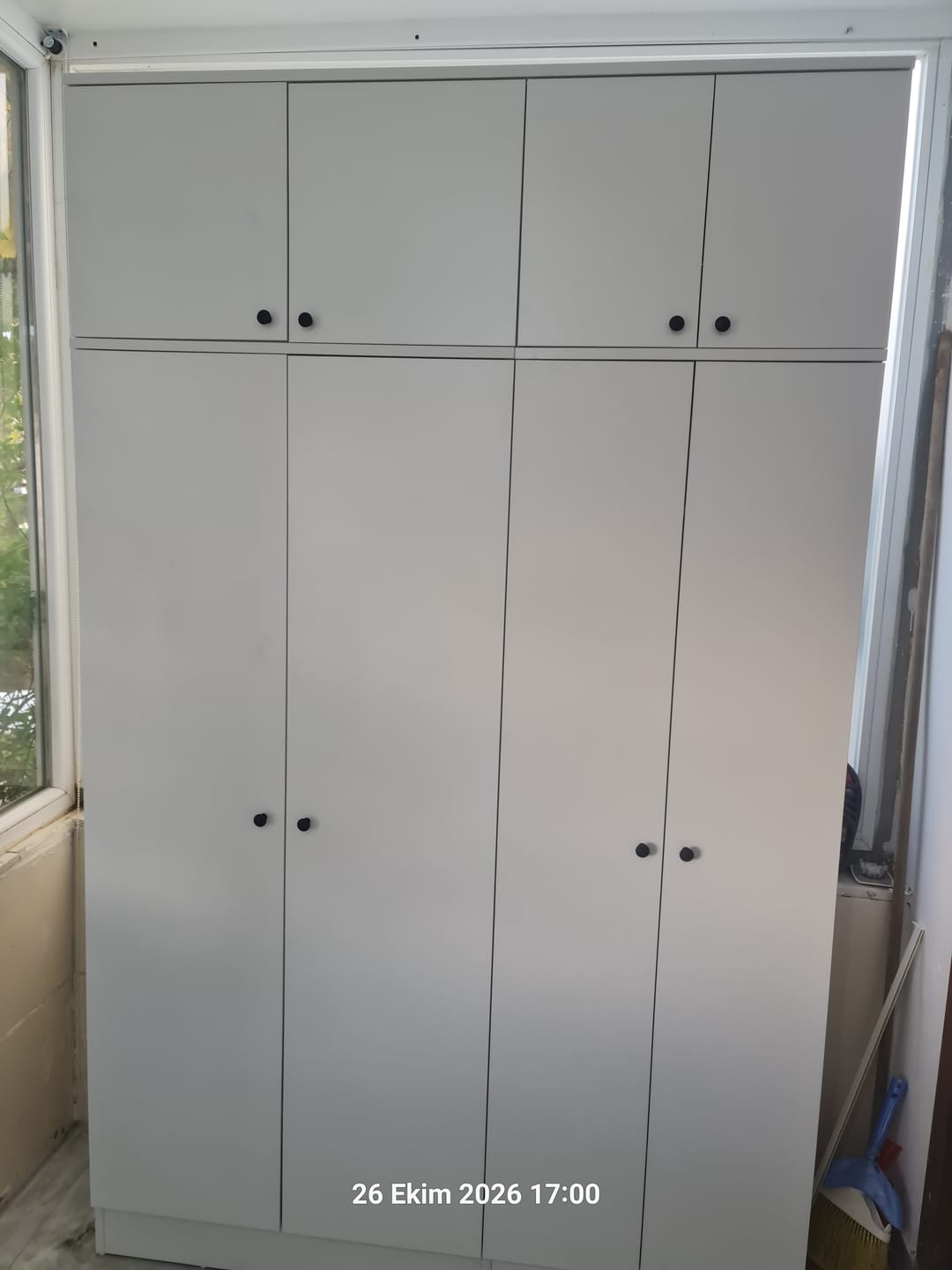Customer photo review of Rani EA168 Modern Portmanto 8 Kapaklı Raflı Askılı Ayakkabılık Vestiyer Beyaz