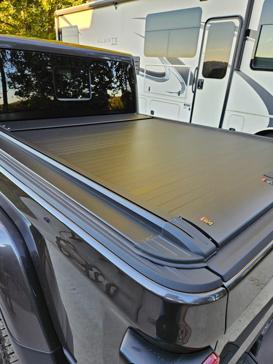 Customer photo review of OPENROAD Aluminum Retractable Tonneau Cover