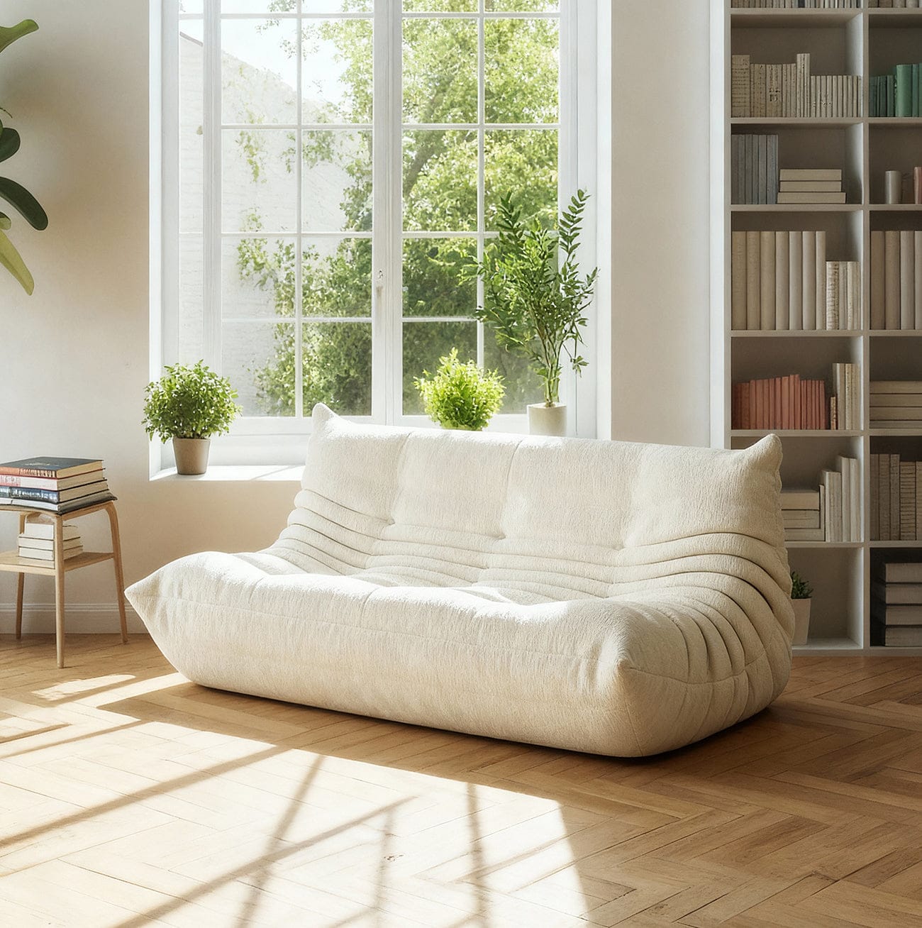 Customer photo review of Hiksnra Sofa 3 Seater | Vacuum Packed Compression Sofa
