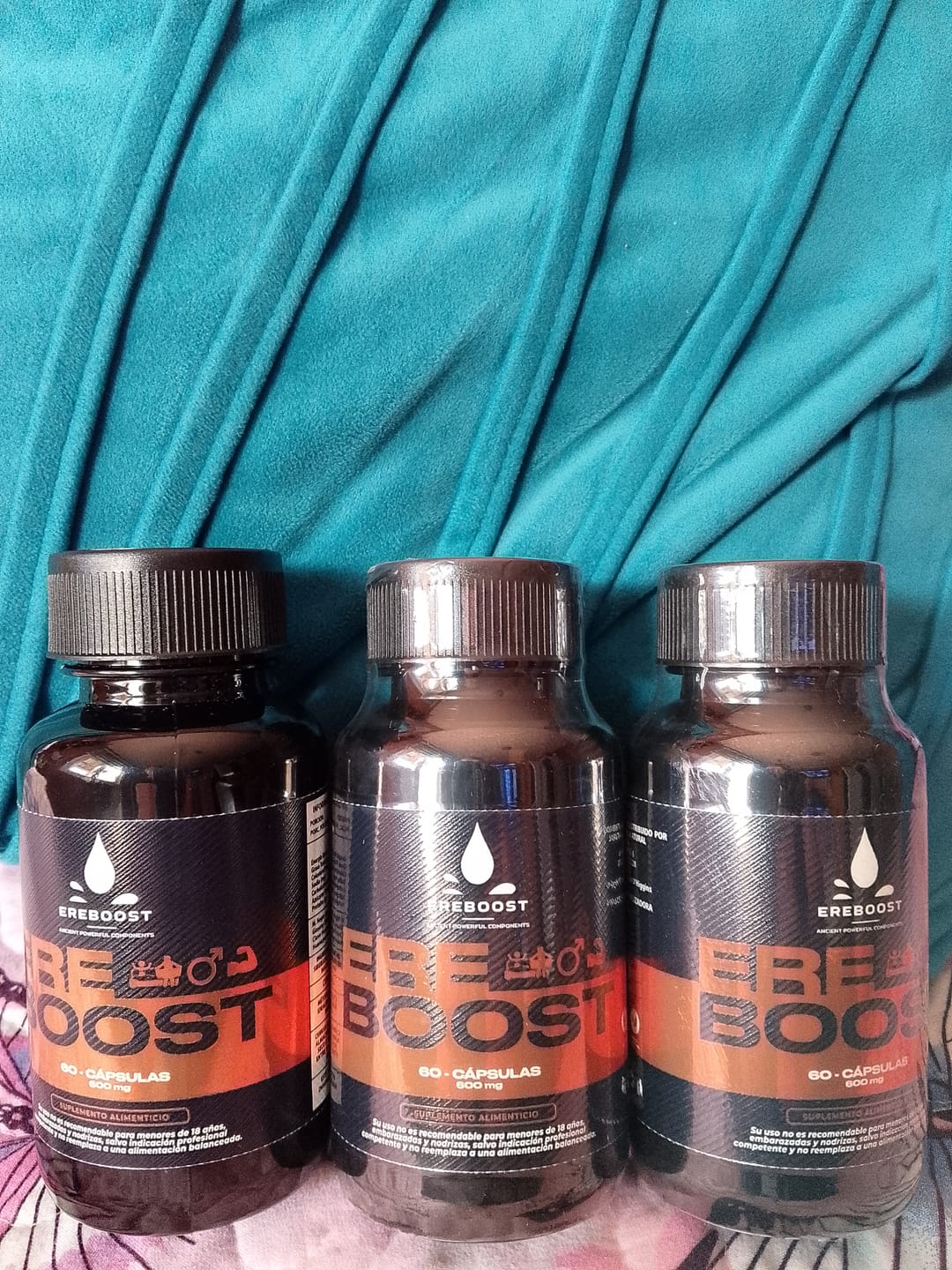 Customer photo review of EREBOOST | 60 Cápsulas | Pack 3 meses