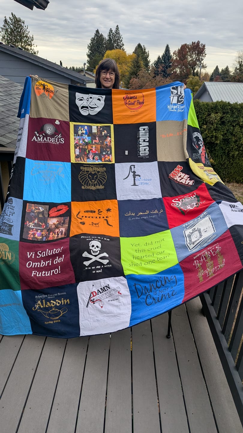 Customer photo review of Project Repat T-Shirt Quilt