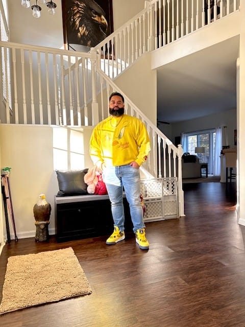 Customer photo review of 5255 - Looney Tunes Face Crewnecks