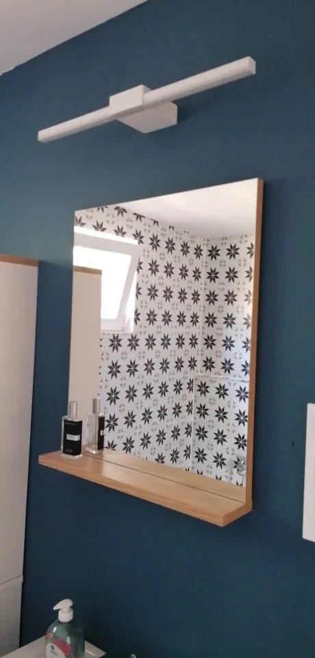 Customer photo review of Wall Light for Bathroom Mirror, Linear LED Bar, Wall Sconce, 40–100 cm