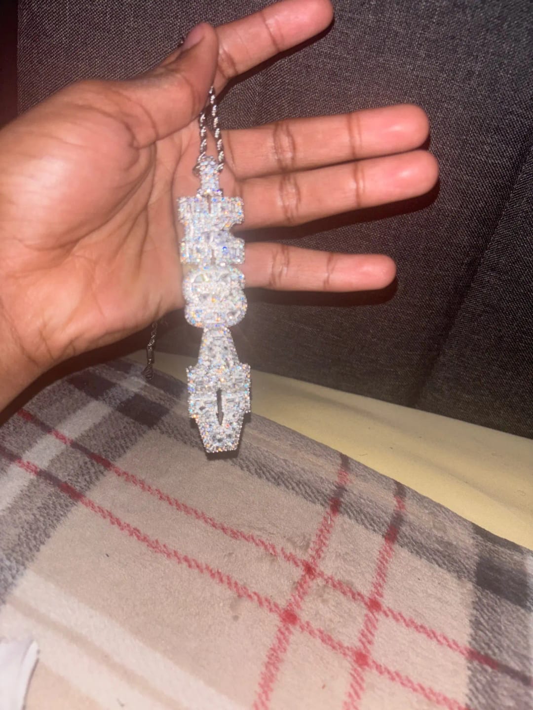Customer photo review of Vertical Custom Statement Chain