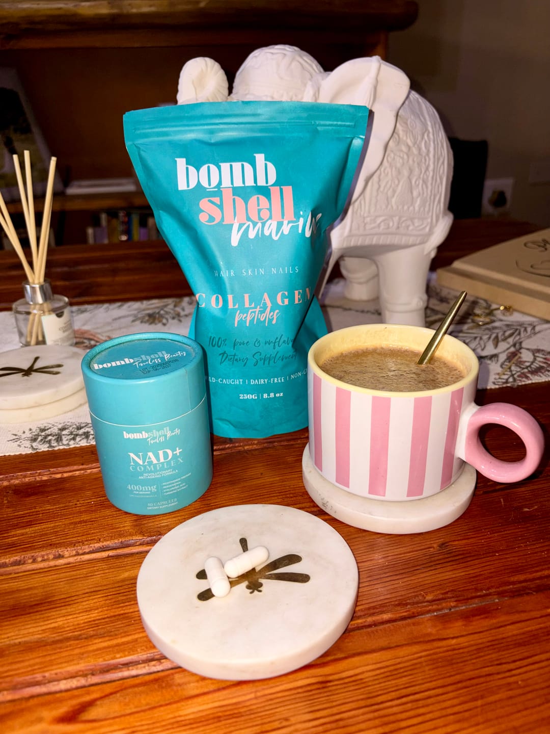 Customer photo review of Fish Collagen Powder (250g) Unflavoured