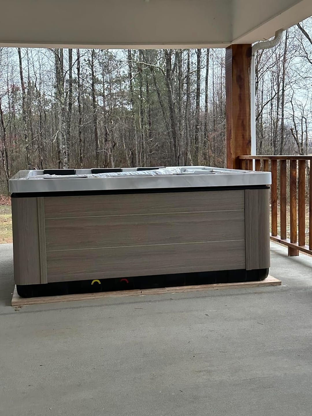 Customer photo review of Comfort Hot Tub 816