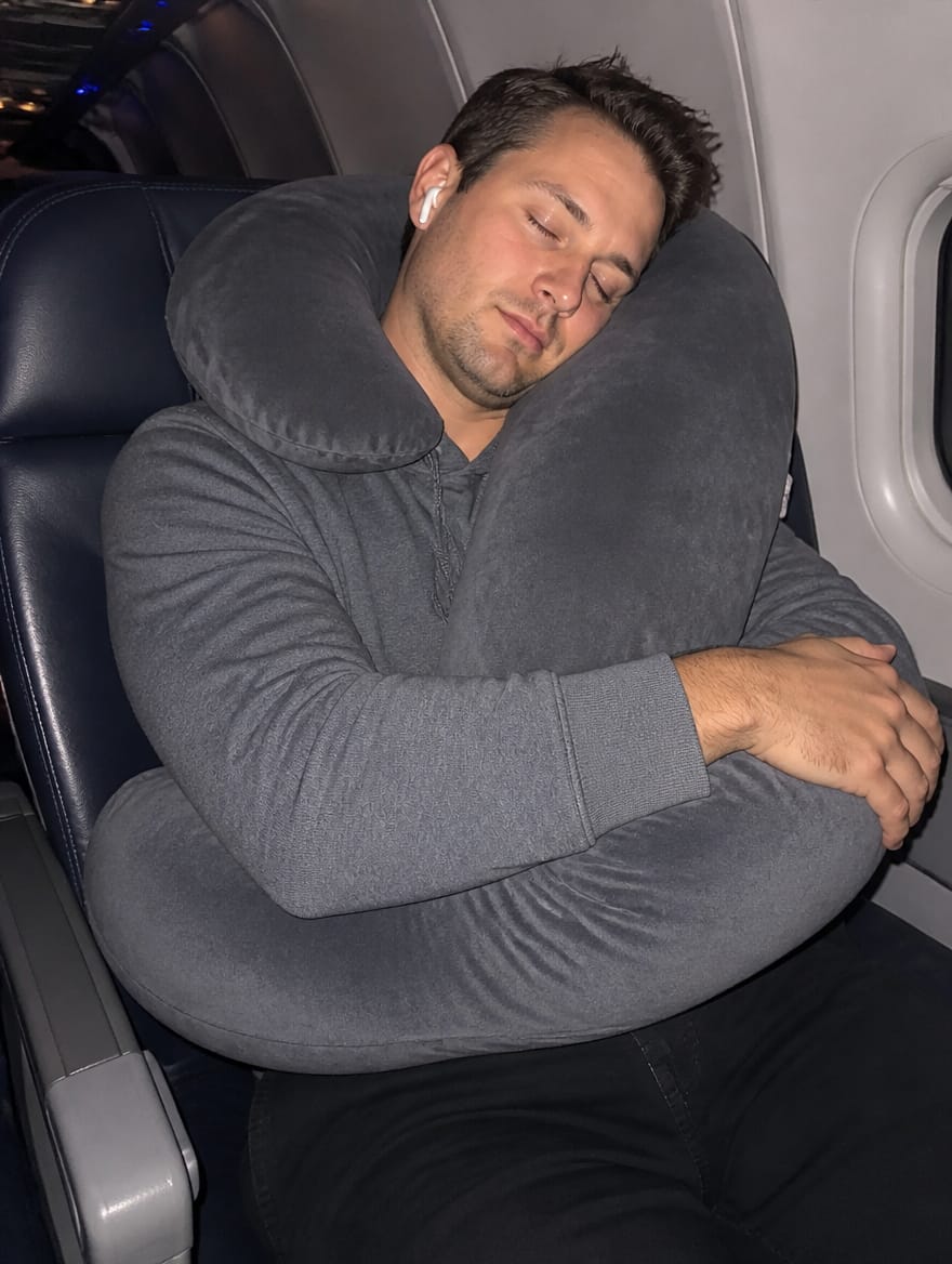 Customer photo review of NapTravel® - Sleep Pillow