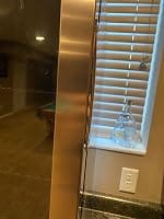 Customer photo review of Simzlife 4.5 Cu.ft Beverage Refrigerator and Cooler, 145 Can Mini fridge with Glass Door for Soda Beer Wine, Small Drink Dispenser with Digital Adjustable Thermostat for Home Office Bar