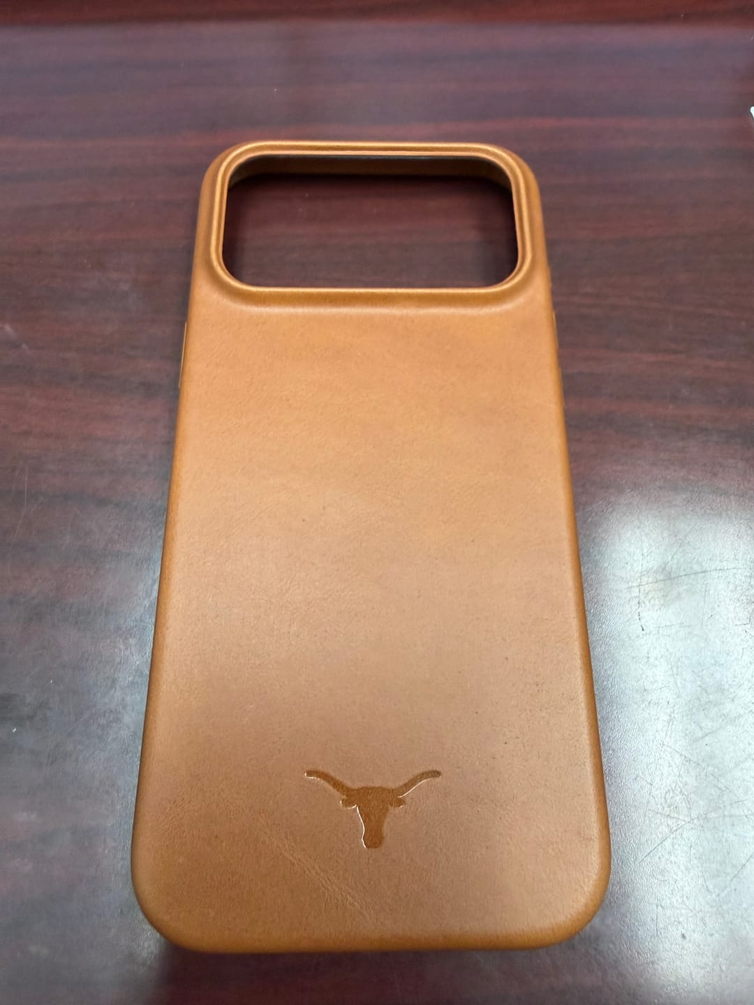 Customer photo review of The GameDay iPhone Case - Burnt Orange