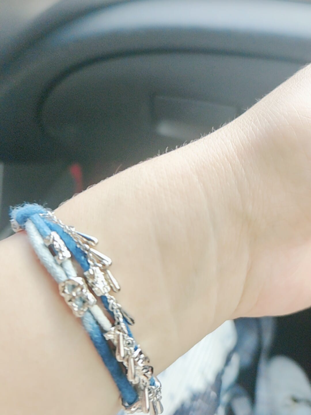 Customer photo review of "MIAO" 925 Sterling Silver Tassel Statement Ring