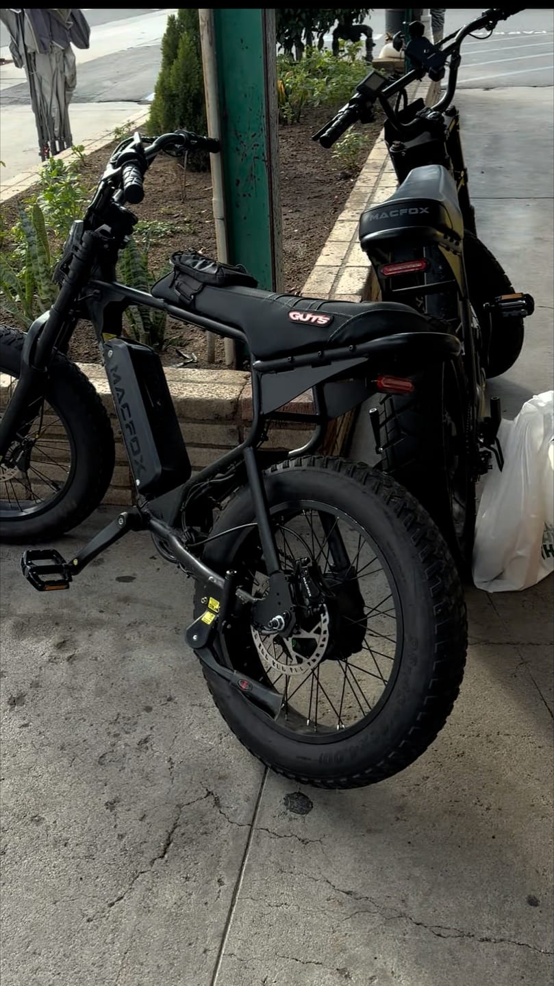 Customer photo review of Macfox X1S Commuter E-bike