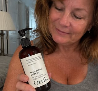 Customer photo review of Orvila Peptide Oil