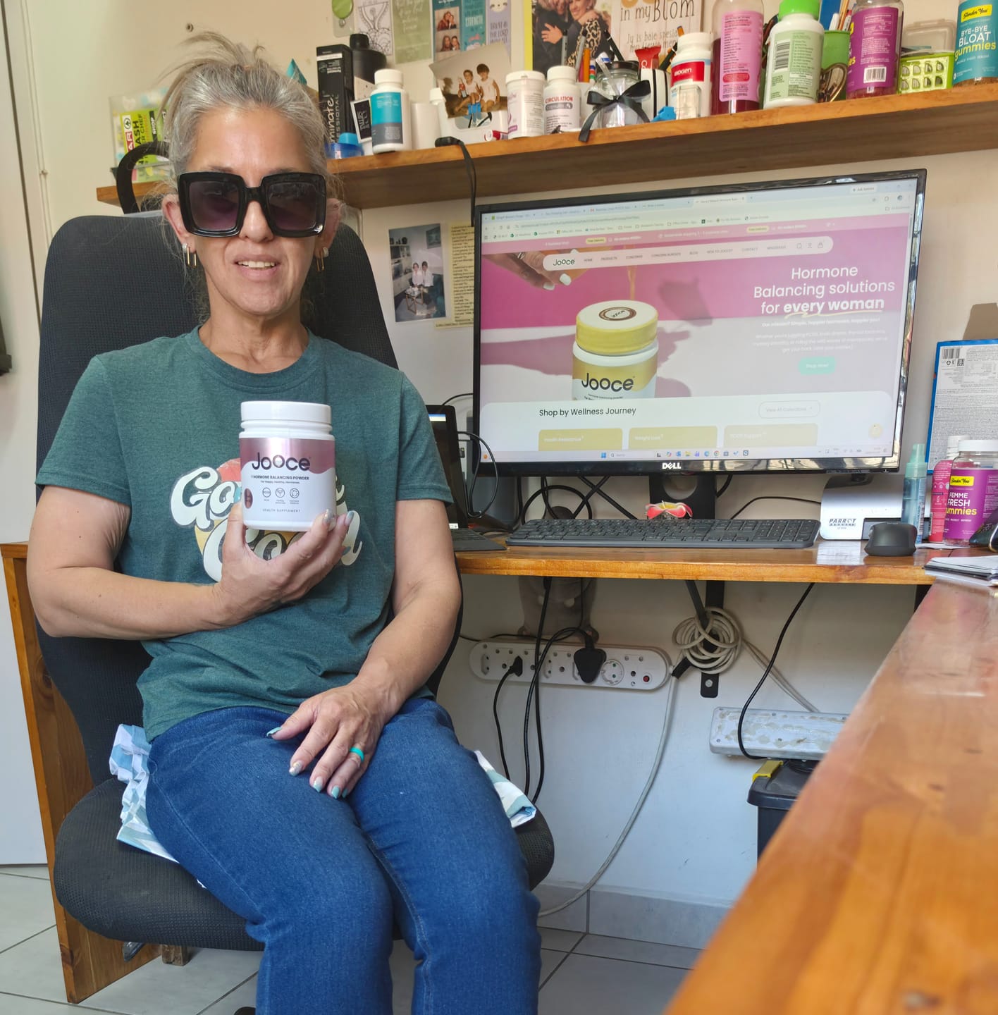 Customer photo review of JOOCE Hormone Balance Powder