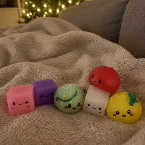 Customer photo review of 2026 Dumpling Squishy Advent Calendar