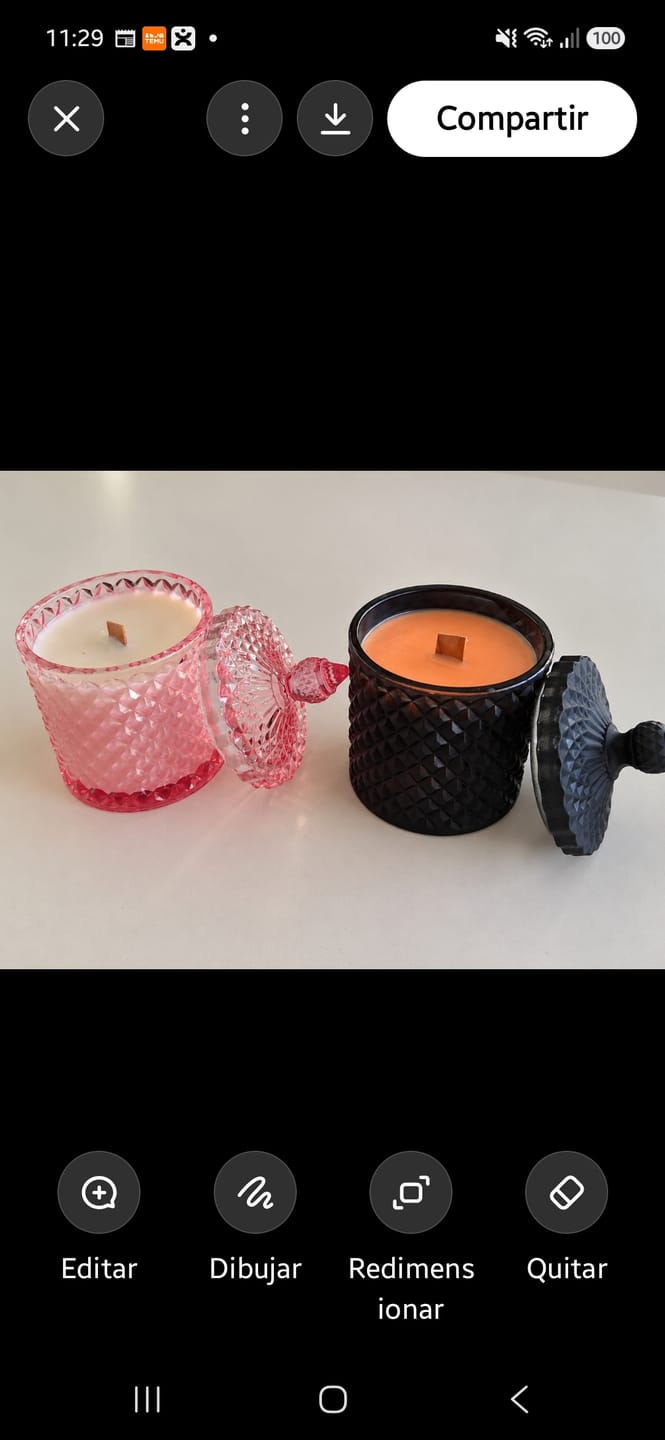 Customer photo review of Fragancia BANANA CARAMEL