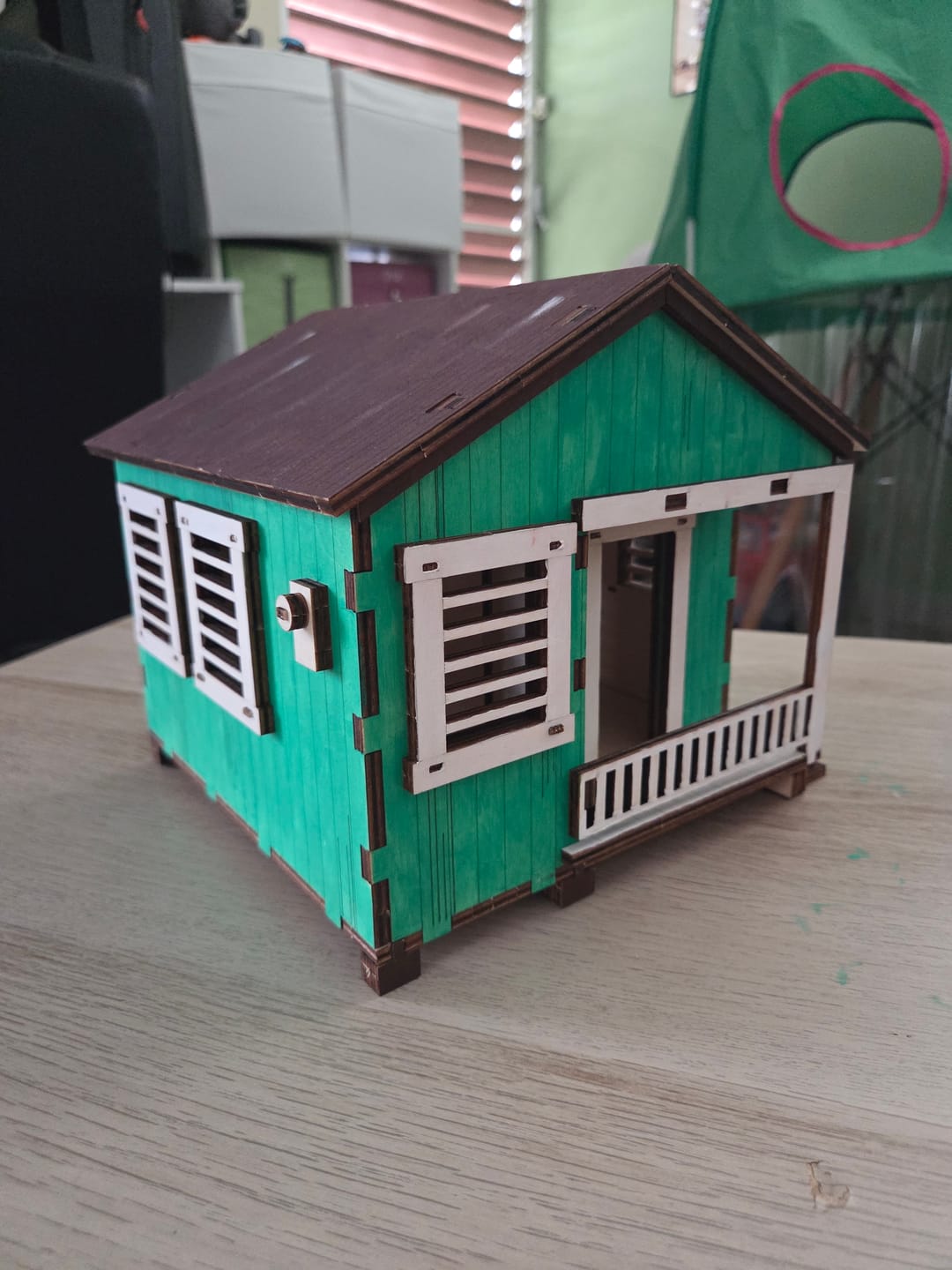 Customer photo review of [PRE-VENTA] Casita de Campo Modelo Primavera | Kit DIY Madera