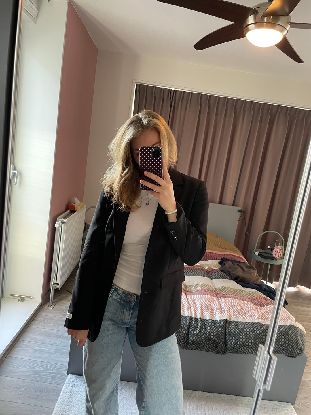 Customer photo review of Gemma Blazer | Black